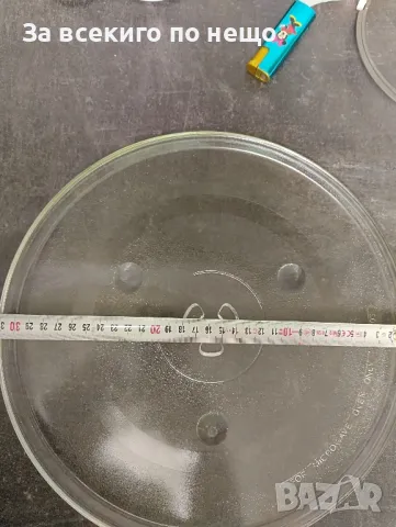 Чиния за микровълнова фурна 30 см. + Обръч, снимка 6 - Микровълнови - 47868341