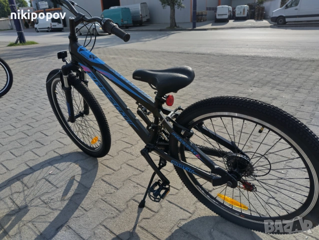 BG Алуминиев велосипед 24" MARTY черен, снимка 9 - Велосипеди - 54334790