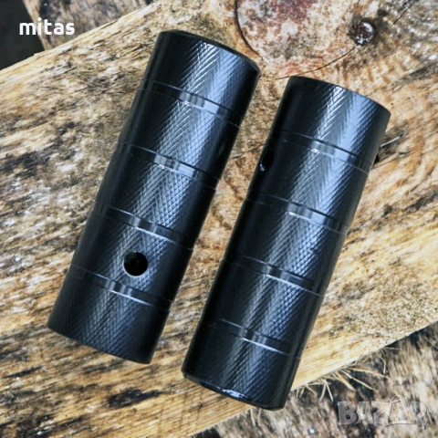 Пегове за БМХ велосипед, Комплект, Стоманени колчета, Ос 3/8", 110mm, снимка 8 - Аксесоари за велосипеди - 53045293