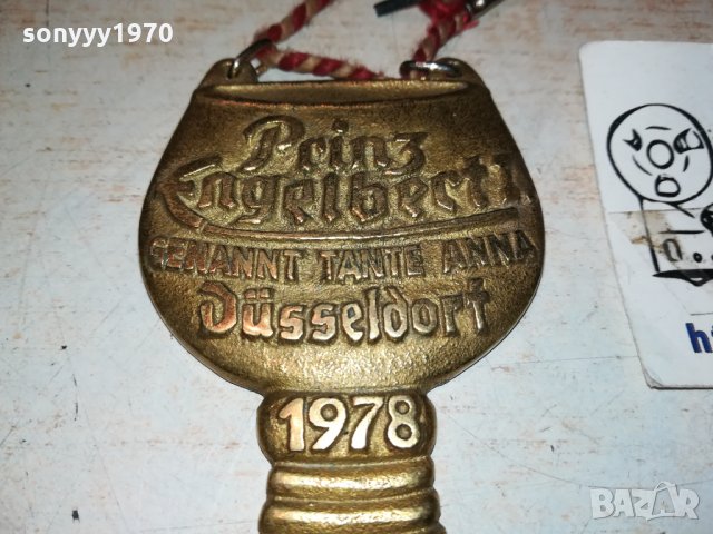 1978 DUSSELDORF-GERMANY 0601221915, снимка 6 - Антикварни и старинни предмети - 35350745