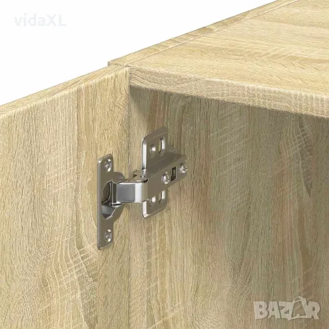 vidaXL Тесен шкаф, сонома дъб, 30x42,5x225 см, инженерно дърво, снимка 10 - Бюфети - 56146905