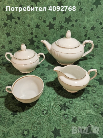 Порцел. сет за сервиране кафе/чай  Бавария, 1930 г Германия