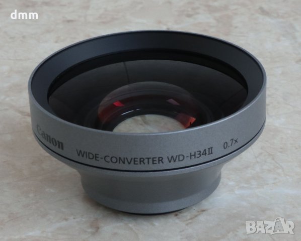 Canon Wide converter WD-H34II, снимка 1 - Обективи и филтри - 30230552