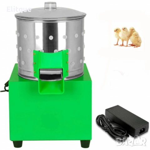 Машина за скубане на пъдпъдъци и малки птици – 220V, 80W, Неръждаема стомана YSSTM-30, снимка 7 - Друга електроника - 52716499