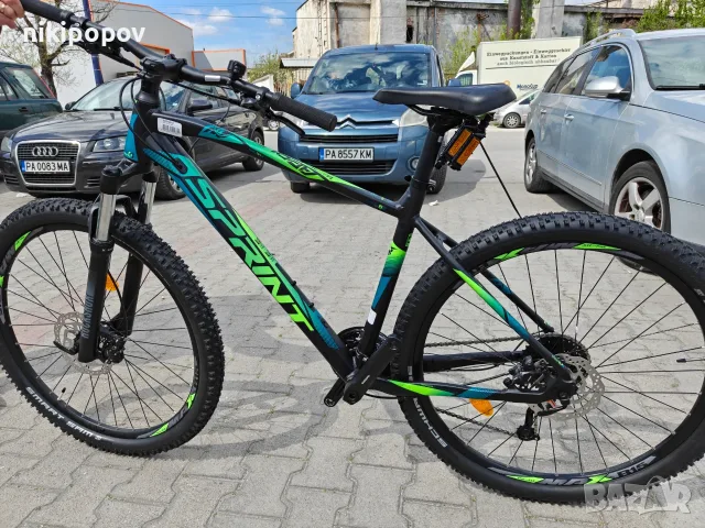 Промо велосипед 27.5" Sprint APOLON черен/син, снимка 9 - Велосипеди - 56070741