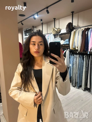 Бежово Дамско Сако 