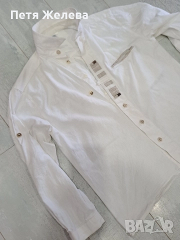 Мъжка ленена риза COUNTRY LINE, снимка 2 - Ризи - 51651250