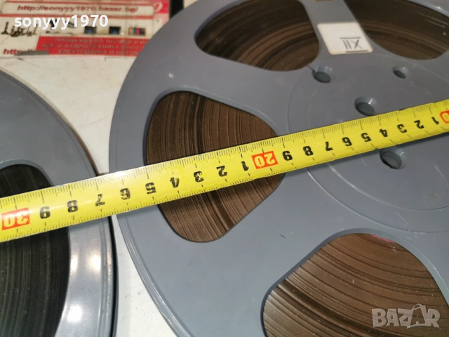 REVOX X2-ГОЛЯМИ РОЛКИ С ЛЕНТА 26СМ 2606260927L1, снимка 17 - Аудио касети - 54316535