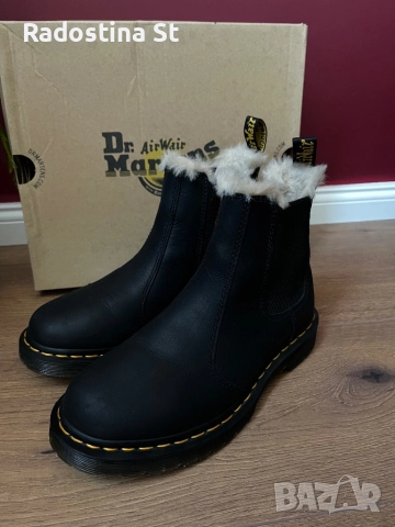 Dr. Martens 2976 Faux Fur Боти