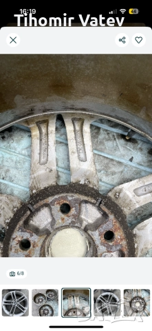 Оригинални джанти 17’ за Хюндай Санта Фе 2018 г, снимка 7 - Гуми и джанти - 51909565