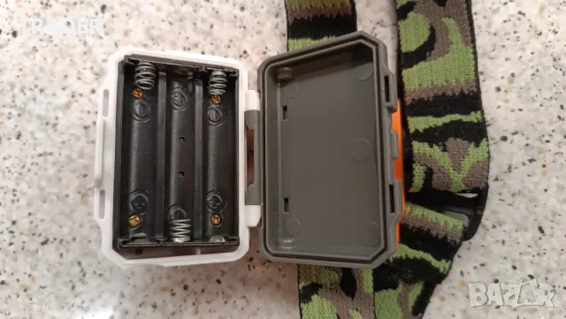 челник с регулируема камуфлажна лента ластик, снимка 5 - Къмпинг осветление - 41778541