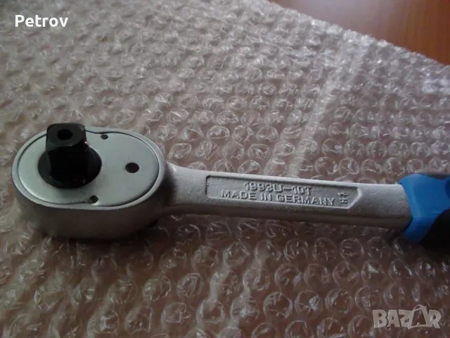 GEDORE 1993U-10T - MADE IN GERMANY - 1/2" ЧИСТО НОВА Profi Тресчотка !! НЕМСКО ИНДУСТРИАЛНО КАЧЕСТВО, снимка 4 - Гедорета - 48314326