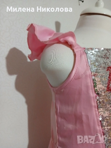 Рокля Barbie 6-7г, снимка 6 - Детски рокли и поли - 52240012