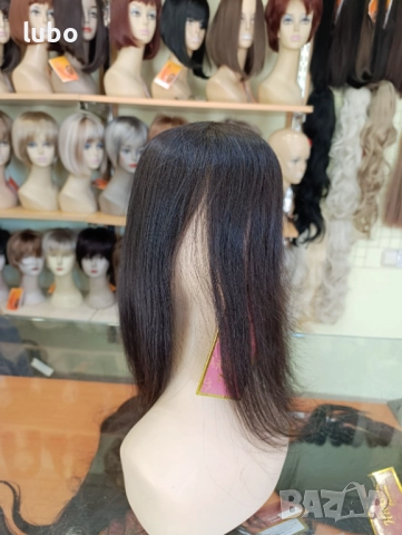 Тупе от естествен косъм, снимка 3 - Аксесоари за коса - 52010065