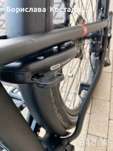 Употребяван Електрически велосипед FLYER Upstreet 4 7.10 28" Bosch Kiox САМО на 293 км, снимка 7 - Велосипеди - 47630181