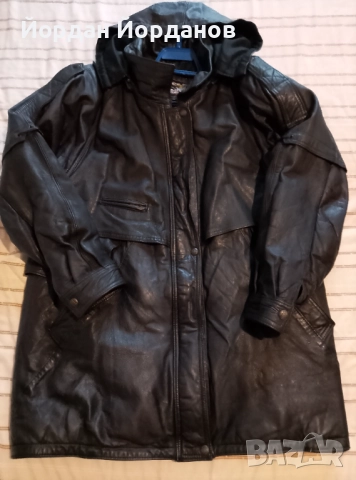 Дамска кожена канадка, снимка 11 - Палта, манта - 52544809