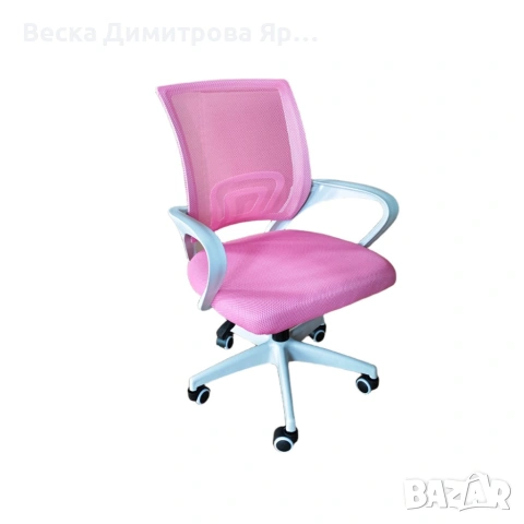 Ергономичен офис стол с дишаща мрежа и регулируема височина – комфорт през целия ден, снимка 8 - Столове - 54123967