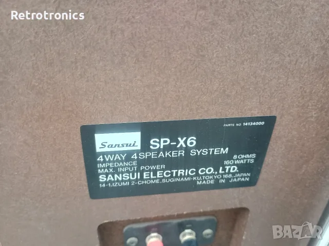 Тонколони Sansui SP-X6 с оригинални стойки Maja (Топ състояние), снимка 12 - Тонколони - 56243388