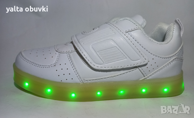 Детски светещи кецове LB-687, LED светлини, USB зарядно, снимка 9 - Детски маратонки - 44759289