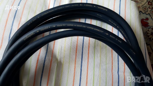  Кабели за тонколони  Audioquest Indigo+  2 X 2.50m, снимка 2 - Тонколони - 29212322