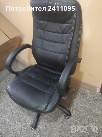 Кожен стол/офис стол, снимка 2 - Столове - 52868140