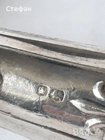 Лопатка със сребърна дръжка , снимка 7 - Антикварни и старинни предмети - 51967839