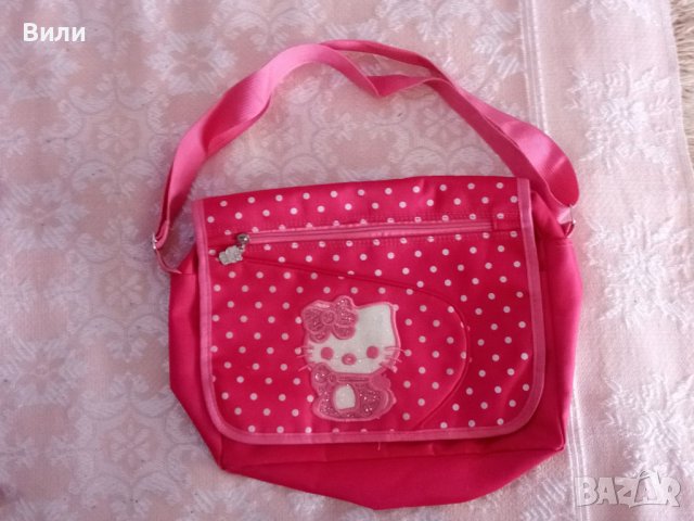 Спортна детска чанта "Хелоу Кити"