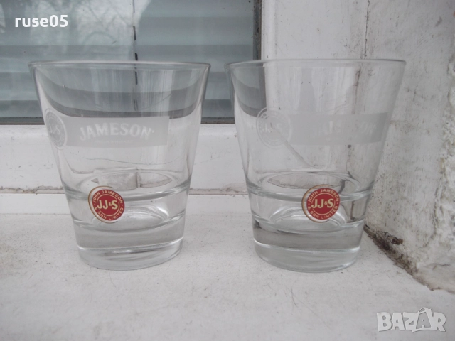 Лот от 2 бр. чаши "JAMESON"