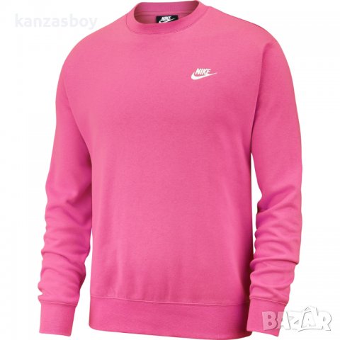 nike Mens Club Crew Neck Sweatshirt - страхотна мъжка блуза, снимка 3 - Спортни дрехи, екипи - 38332777