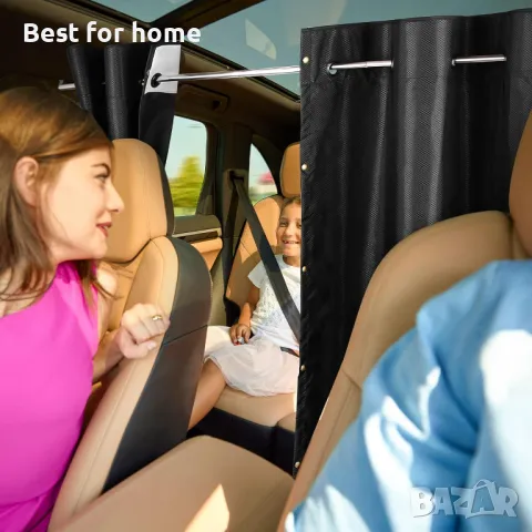  Подвижна ,разделителна, слънцезащитна  завеса за кола и кемпер ZATOOTO, снимка 7 - Аксесоари и консумативи - 50034631