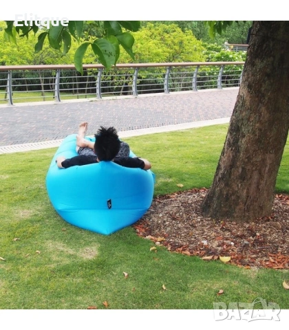 Самонадуващо се легло Lazy Bag – подходящо за планина и море 🌞, снимка 3 - Спални и легла - 53252433