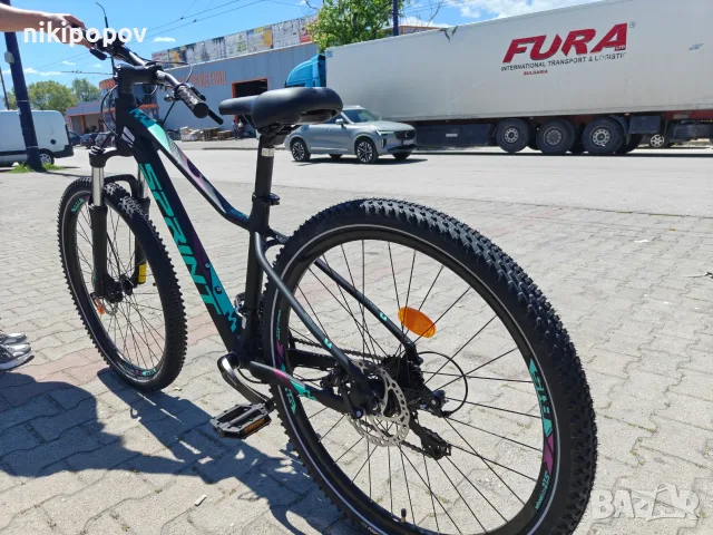 Промо велосипед 27.5" Sprint MAVERICK LADY S черен, снимка 9 - Велосипеди - 56070433