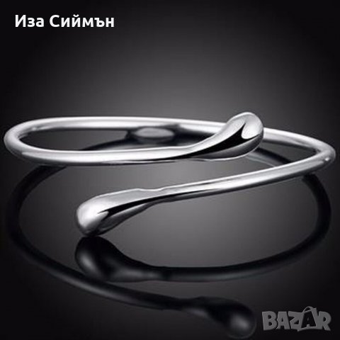 Сребърен комплект обици, колие, гривна и пръстен , снимка 7 - Колиета, медальони, синджири - 34254007