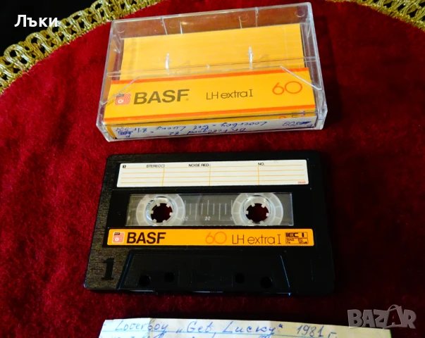 Аудио касета BASF с Loverboy и Dr. Feelgood. 