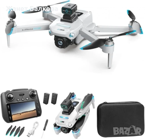 Професионален GPS дрон S159 с 8K камера, 5G WiFi и система за избягване на препятствия, снимка 1