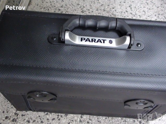 PARAT - Made in Germany - Куфар за Инструменти от телешка естественна кожа !!! ИЗПОЛЗВАН!!! GERMANY!, снимка 11 - Куфари с инструменти - 29572346