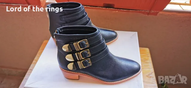 Оригинални маркови дамски ботуши / боти LOEFFLER RANDALL - 36 номер, снимка 2 - Дамски боти - 49993030