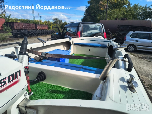 Лодка за риболов с регистриран колесар, снимка 3 - Други спортове - 52572096