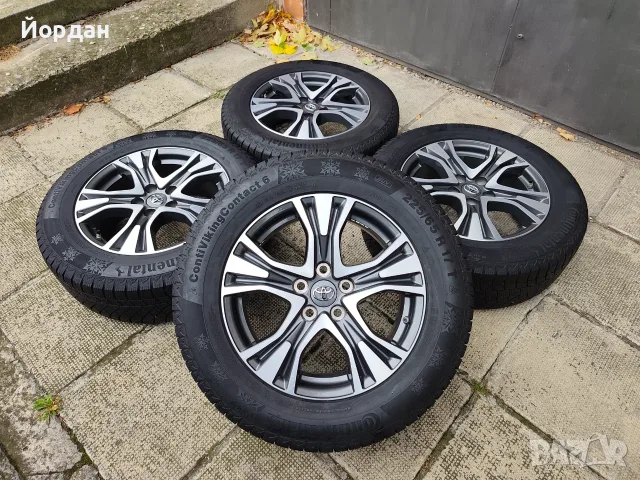 ОРИГИНАЛНИ джанти със зимни гуми 17 ' TOYOTA RAV 4 / Тойота РАВ 4 5x114,3 60,1 ET39