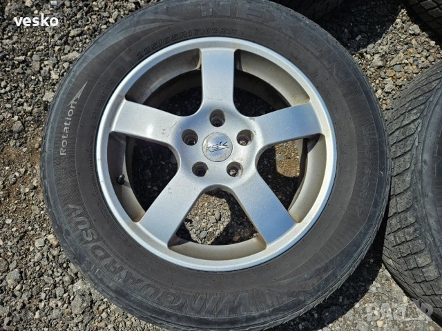 Алуминиеви джанти за honda 17-ки 5х114.3 , снимка 2 - Гуми и джанти - 54301513