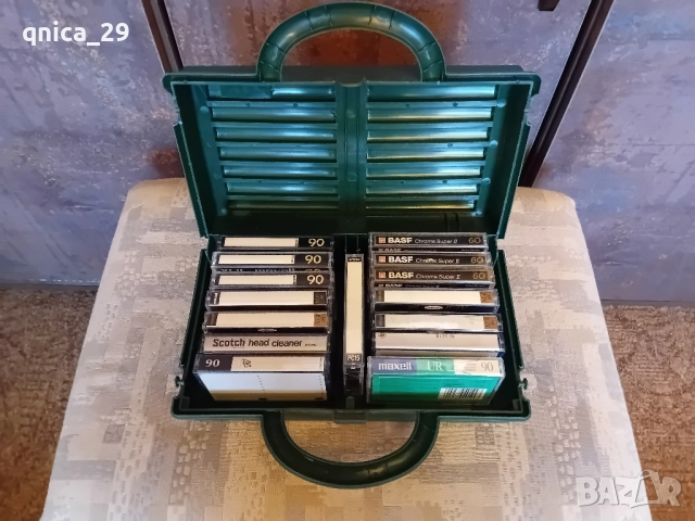 Кейс за съхранение на 15 броя аудио касети