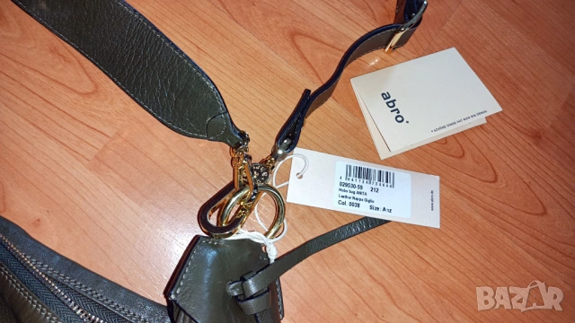 Abro голяма мека естествена кожа нова, снимка 4 - Чанти - 53283916