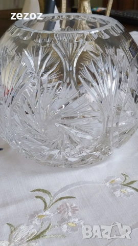Кристална бомбониера полска, снимка 5 - Вази - 54178220