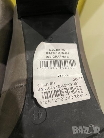 s.Oliver нови обувки ЕСТЕСТВЕНА кожа ,41 номер, снимка 2 - Дамски обувки на ток - 35010152