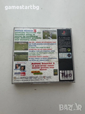 Actua Soccer 3 за PS1, снимка 3 - Игри за PlayStation - 51578619