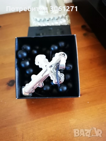 мъжки Гердан с Кръст. мъже - Комплект колие от естествен оникс - , снимка 6 - Тениски - 52119098