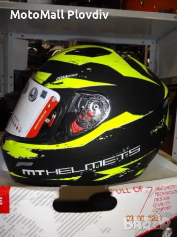 Каска MT MUGELLO мото пистов мотор различни разцветки, снимка 3 - Аксесоари и консумативи - 49212024