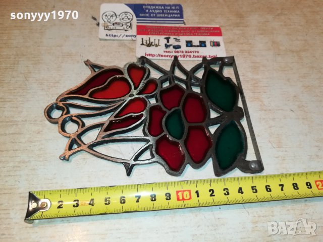 витраж 1201221945, снимка 14 - Антикварни и старинни предмети - 35417112