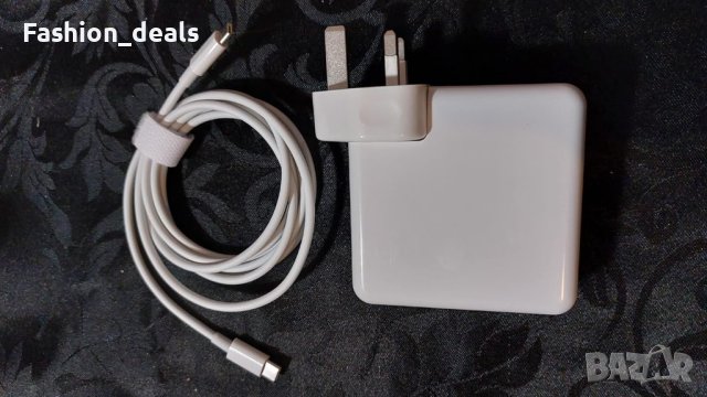 Ново Зарядно за лаптоп MacBook Pro / Air 96W USB C Стенен адаптер, снимка 9 - Захранвания и кутии - 42203868