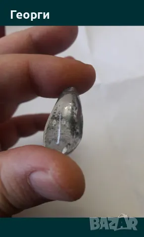 Натурален кварц кристал, снимка 4 - Колиета, медальони, синджири - 50128937